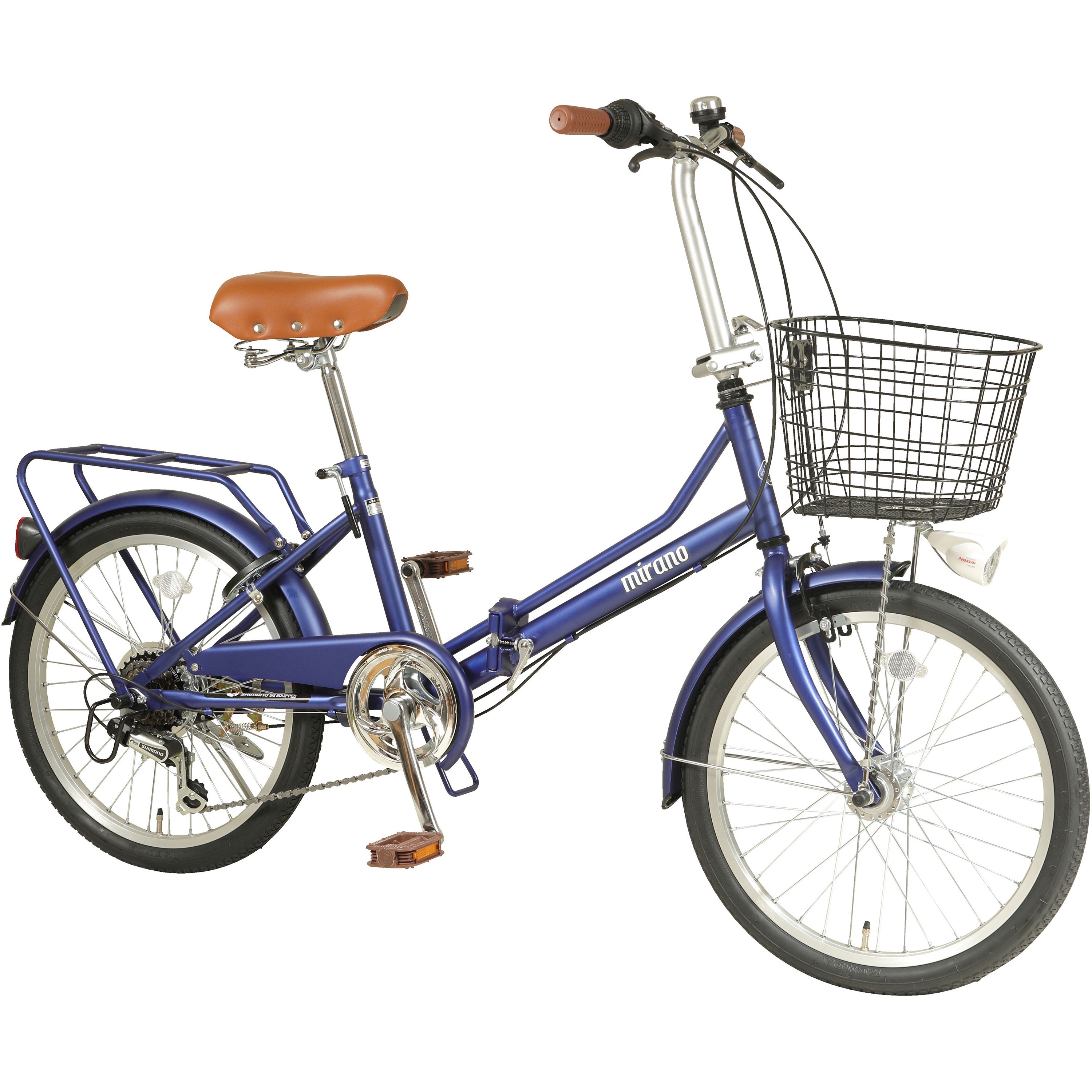 MO-TZ-206HDTC-BL 防災サイクル AERO 20型6段変速・LEDオートライト付