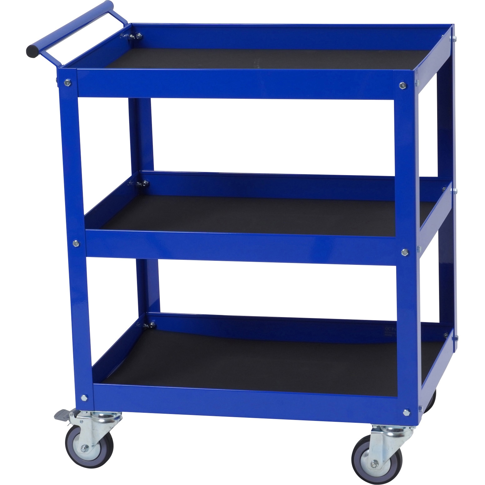 スチールワゴン ステップストッパー付きキャスター搭載 モノタロウ 3段