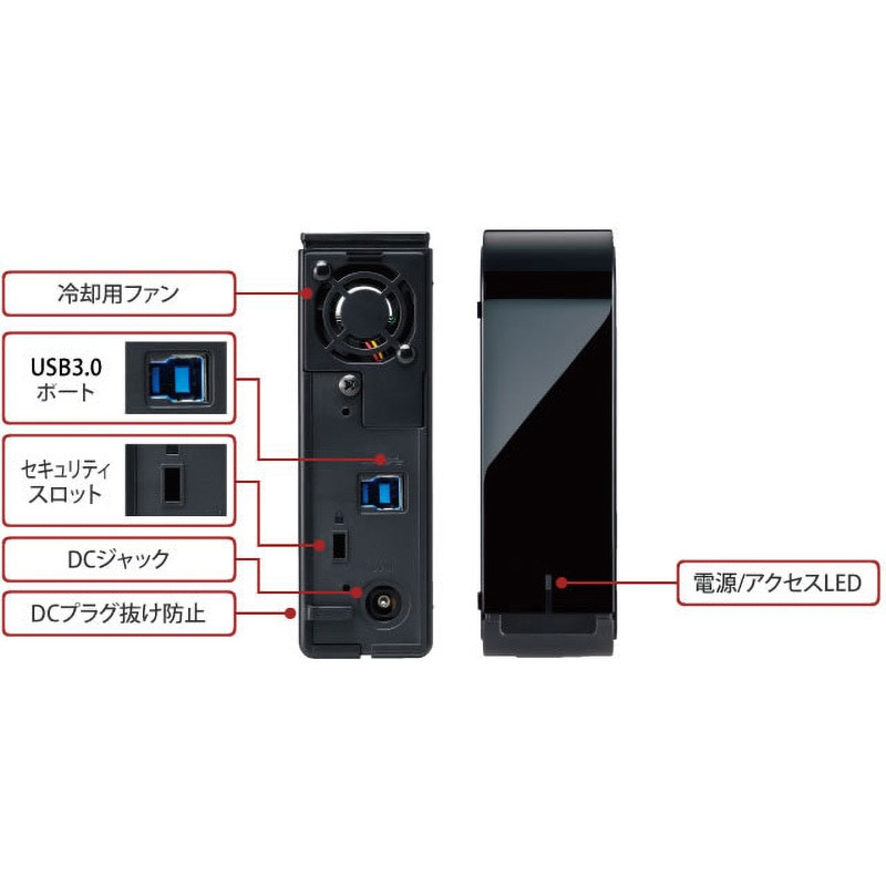 HD-LX6.0U3D ハードウェア暗号化機能搭載 USB3.0用 外用HDD HD-LXU3D