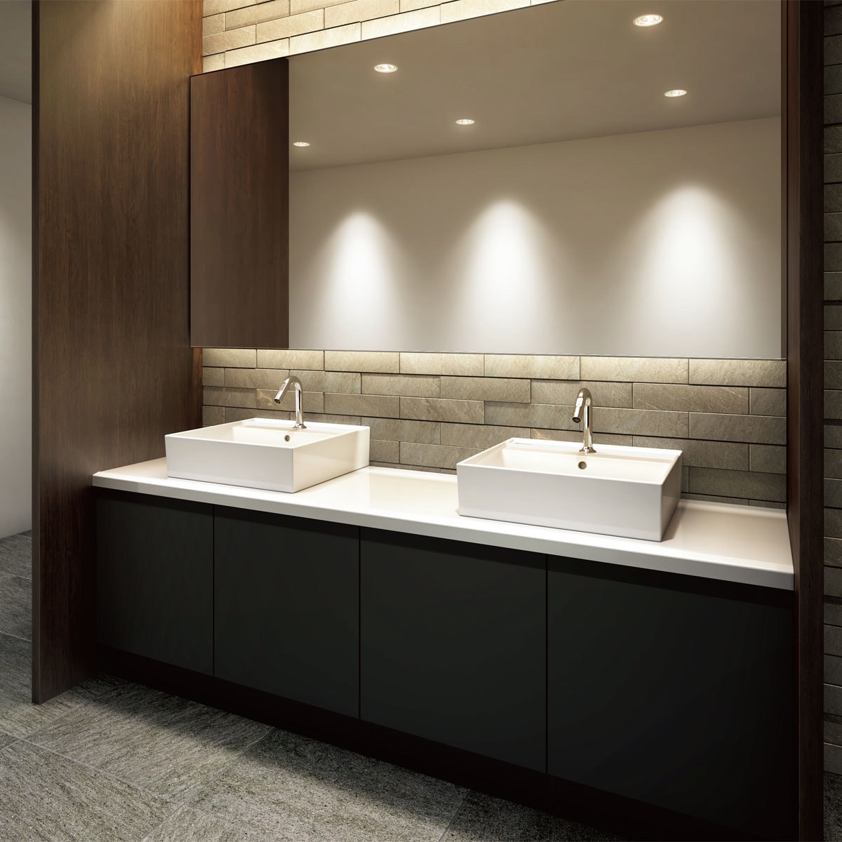 AM-320C 自動水栓 オートマージュMX INAX(LIXIL) 電源式 洗面所用 全