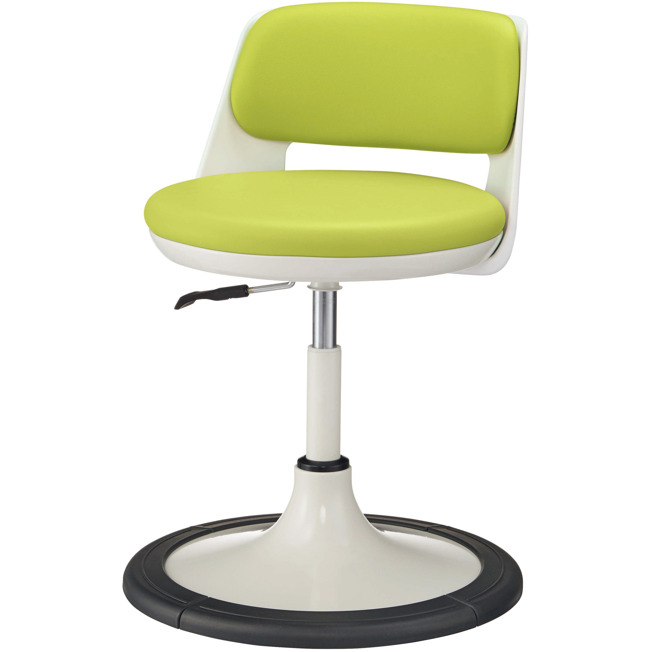 No.3812PS-W サポート用チェアー LION (ライオン事務器) キャスター