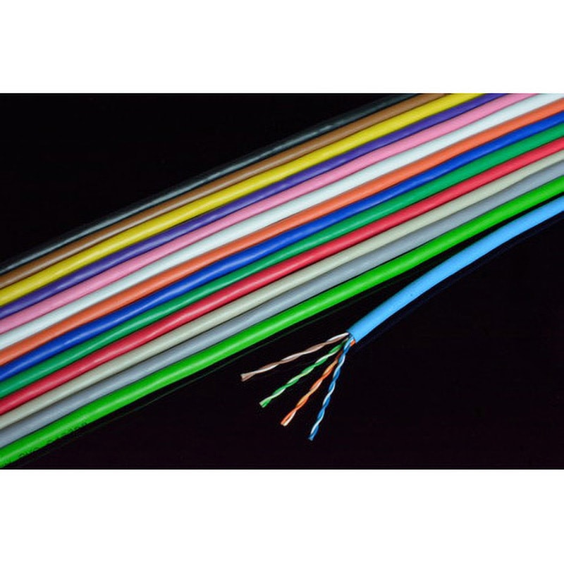 0.5-4P NSEDT (LB) Cat．5eU/UTP 4P屋内ケーブル 300m/箱 日本製線