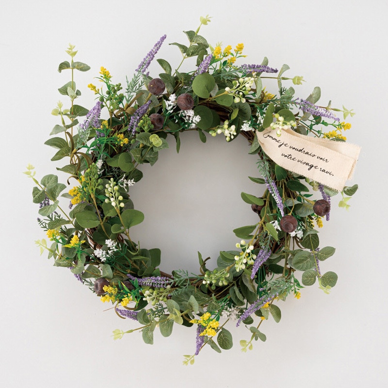 ZAR-NW2 フルリールアレンジメント/ナチュラルリース HEADS(ヘッズ) 1