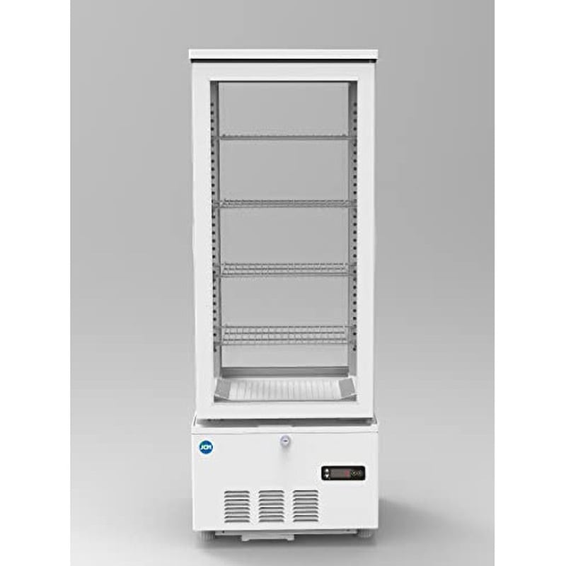 JCMS-103W 業務用 4面ガラス冷蔵ショーケース(両面扉) ジェーシーエム