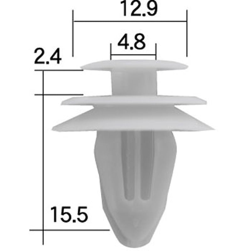 BG-0330 日野タイプクリップ BRIDGE[自動車用品] 1袋(10個) BG-0330