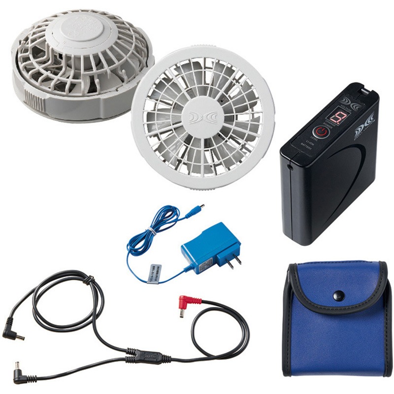 SKSP02G 空調服(R) スターターキット 空調服 グレー色 SKSP02G