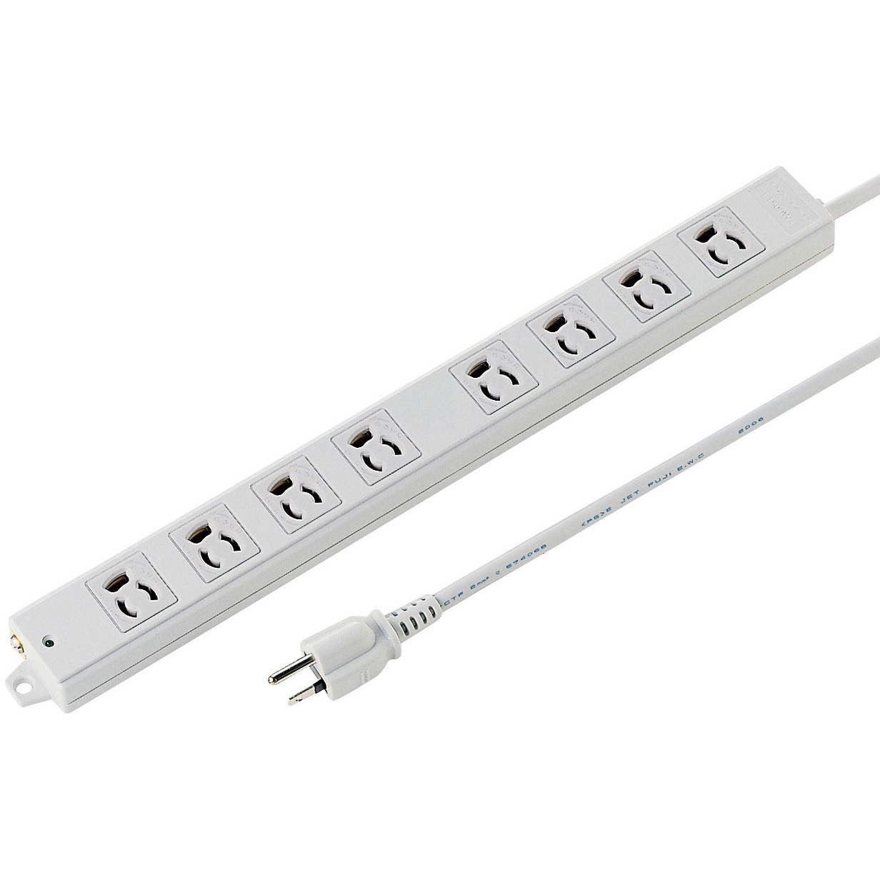 TAP-KS8-3 電源タップ サンワサプライ アース端子○ 8口 3P抜け止め