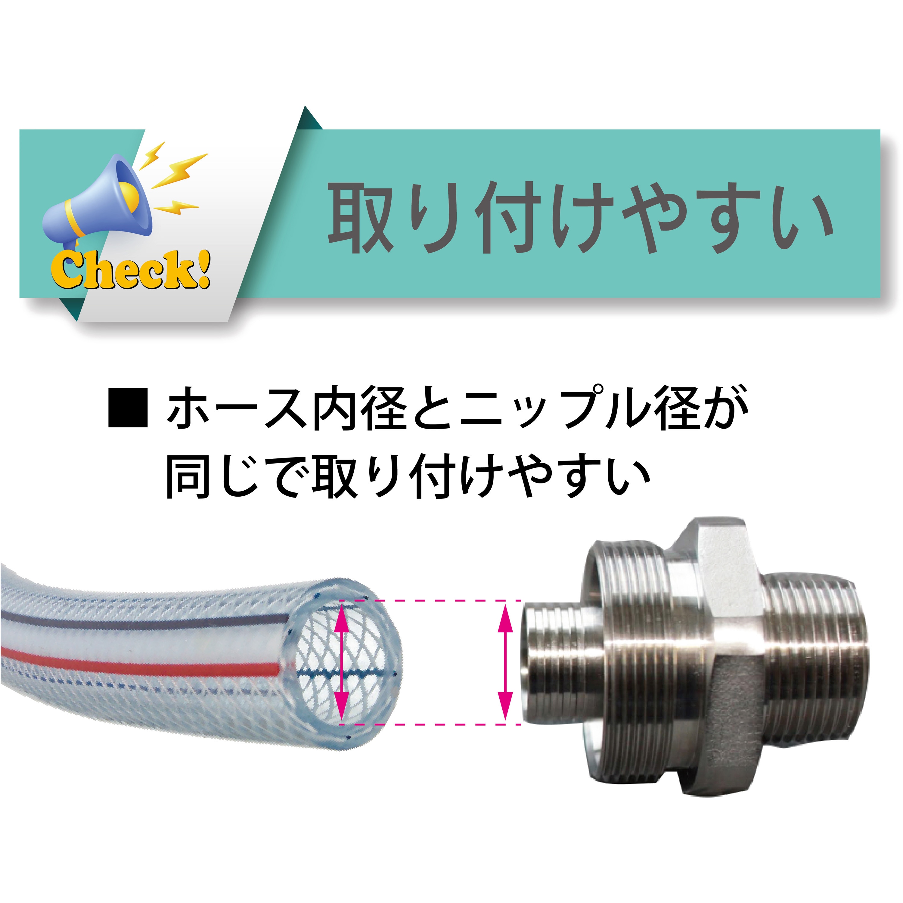 TC3-S9-R1/4 ホース継手 袋ナット式 ステンレス製[トヨコネクタ TC3-S