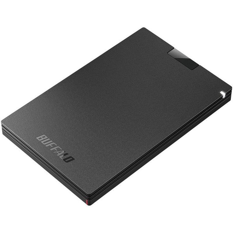 SSD-PG500U3-BC/D 外付けSSD ポータブル USB3.2 Gen1 Type-A BUFFALO