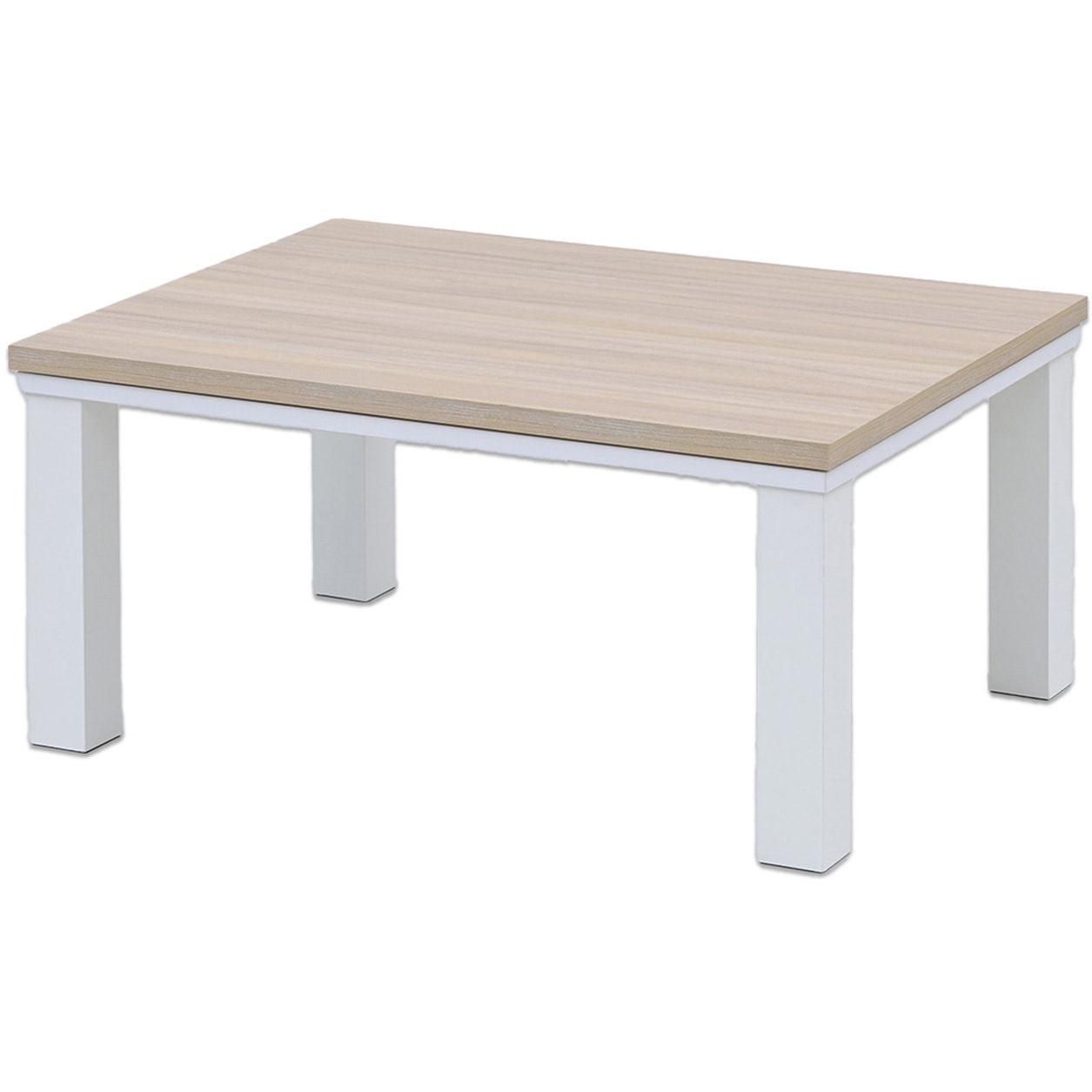 HLT-8060(ENMWH) こたつ本体 こたつテーブル80×60/105×70cm YAMAZEN