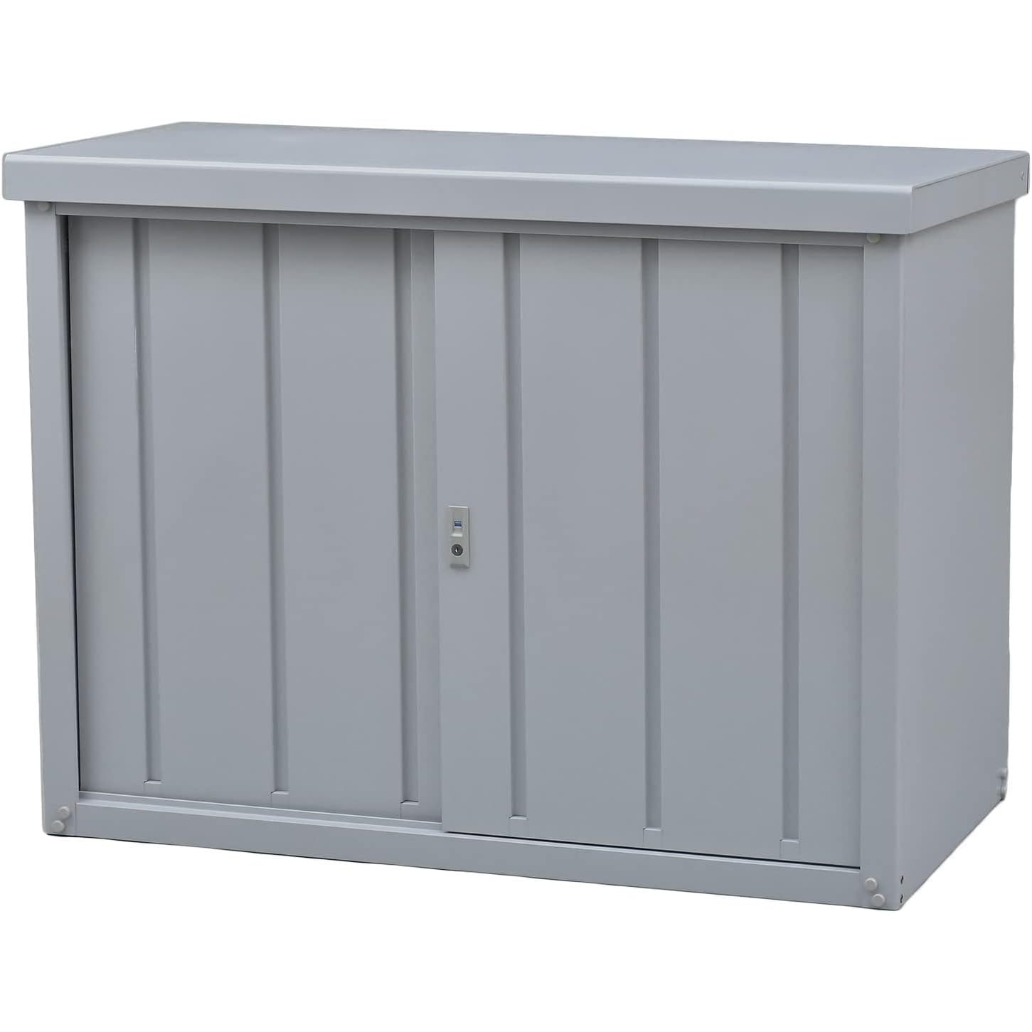 DSB-0129(LGY) スチール収納庫 物置 YAMAZEN(山善) グレー色 間口