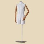 8066-502 軽量ABS製 紳士腕付きトルソー 1台 ストア・エキスプレス