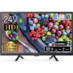 QRC-24W2K キュリオム 24型 ハイビジョン液晶テレビ 1台 YAMAZEN(山善