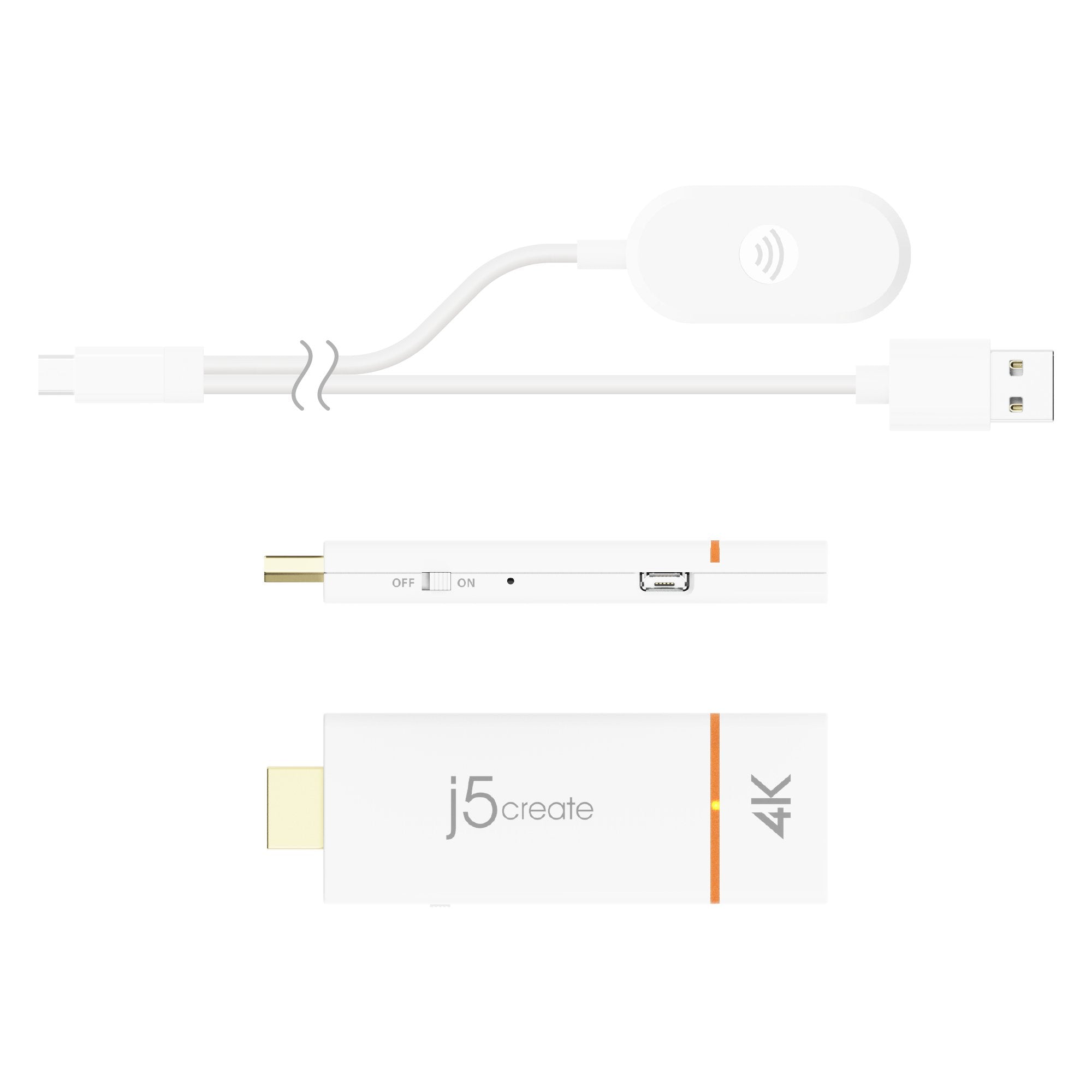 JVAW76 ScreenCast 4K ワイヤレスHDMIドングルレシーバー – new-jp