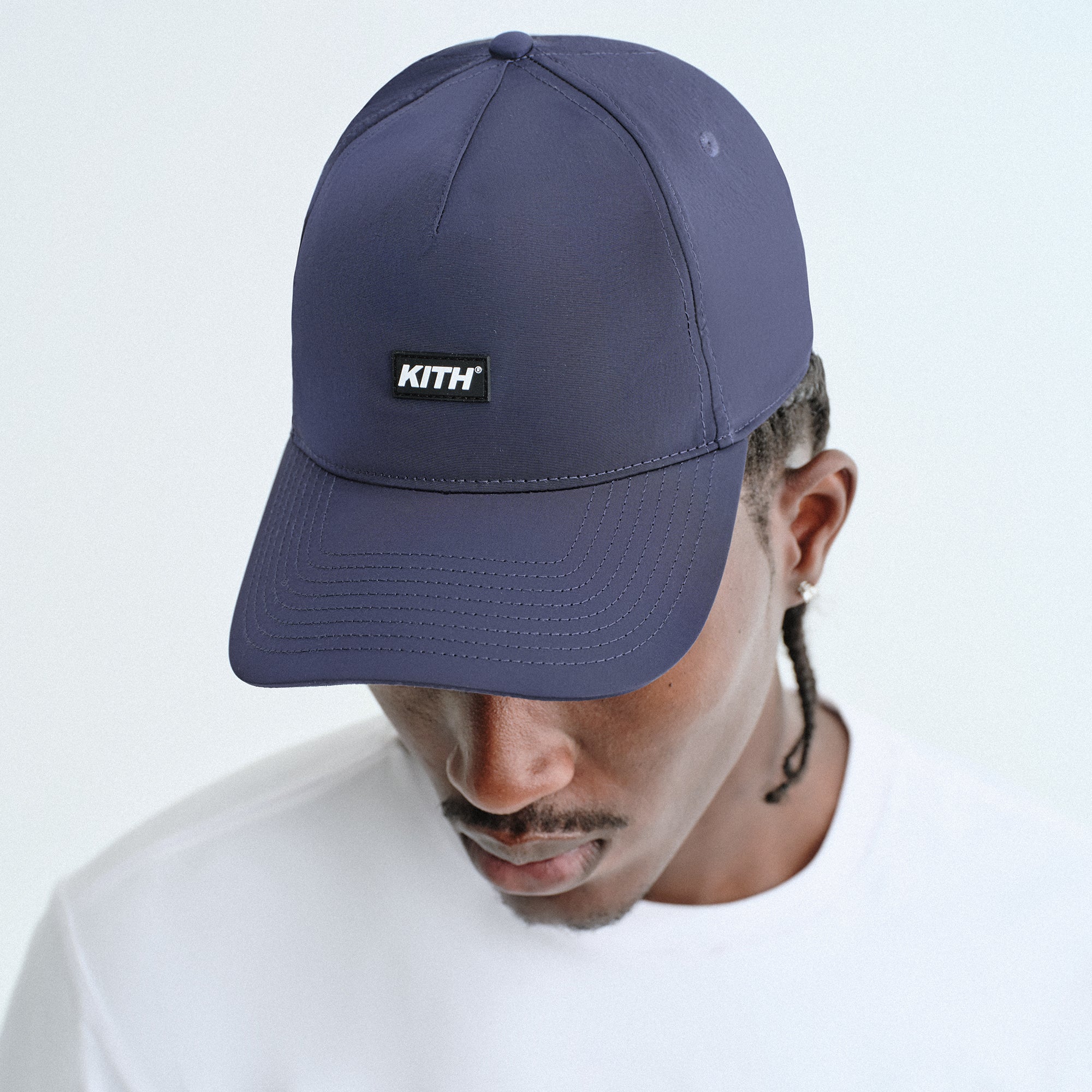 Kith Wrinkle Nylon Bay Low Pinch Crown Snapback - Nocturnal – Kith