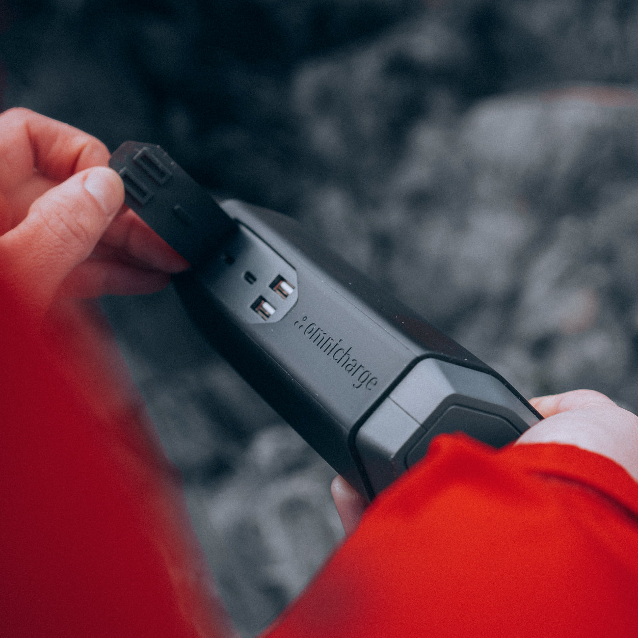 Large-Capacity Power Bank | 38,400 mAh | Omnicharge