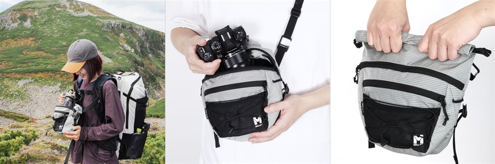 OM SYSTEM×MILLETオリジナル パルマランフォトショルダー| OM SYSTEM