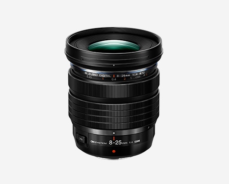 製品特長｜M.ZUIKO DIGITAL ED 8-25mm F4.0 PRO｜M.ZUIKO PRO｜ズーム