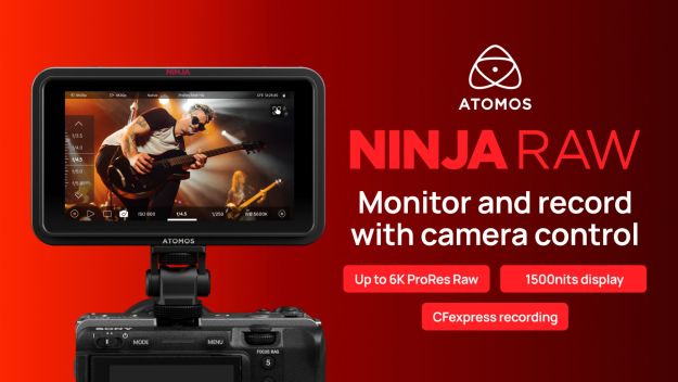 ATOMOS、モニターレコーダー「Ninja RAW」発表。手頃な価格と