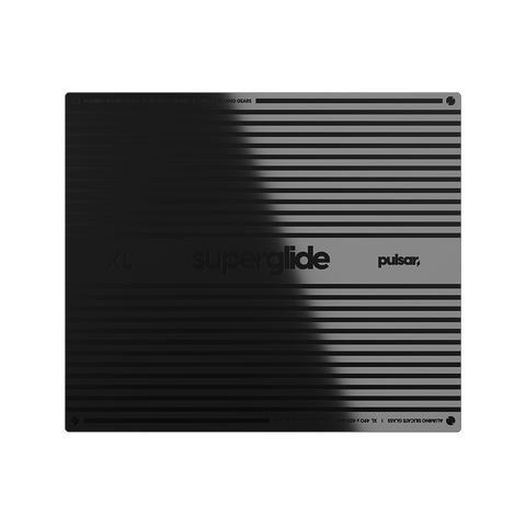 Bruce Lee 85th Edition] Superglide3 Glass Mousepad XL - NAVY