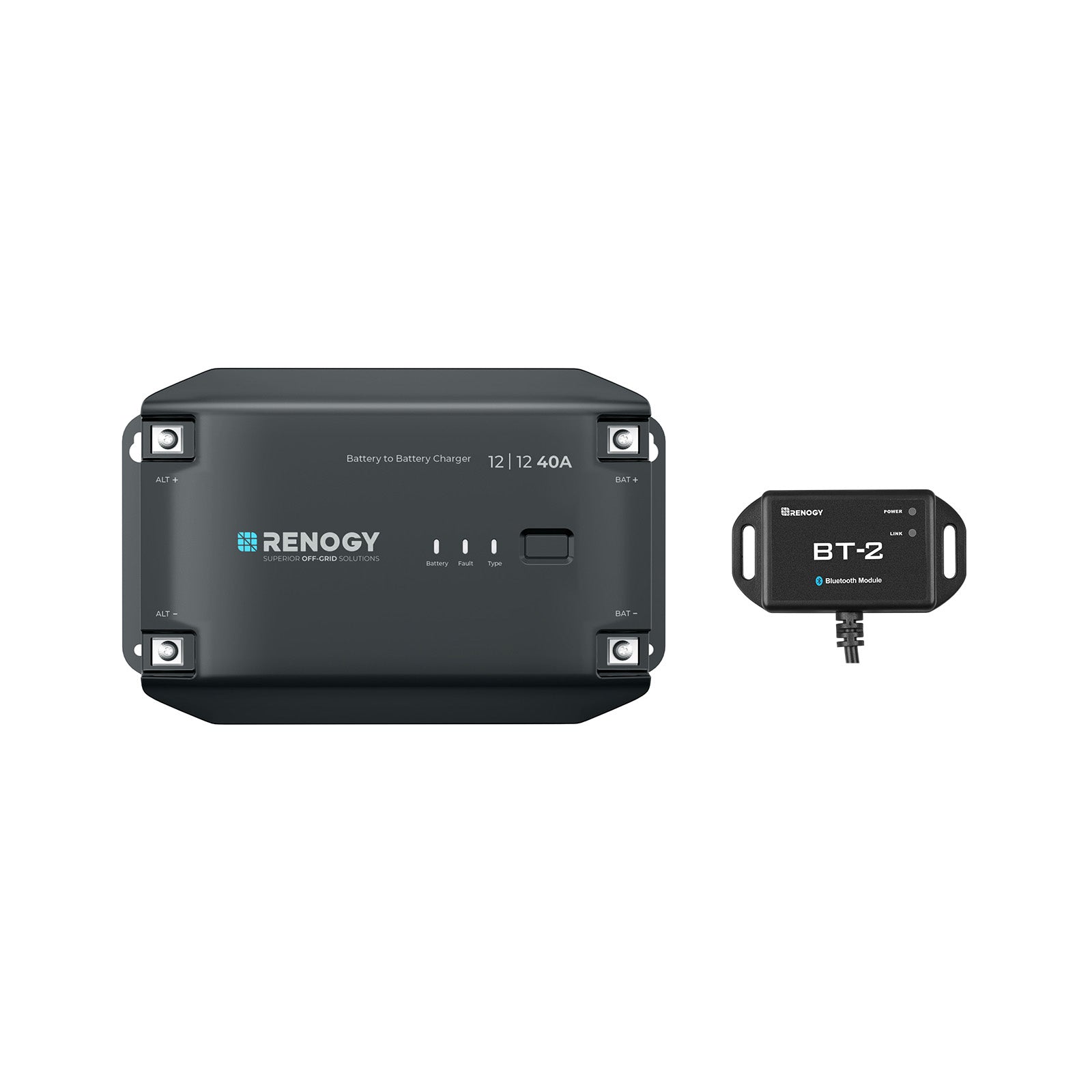 12V 40A DC-DC 走行充電器 | Renogy JP