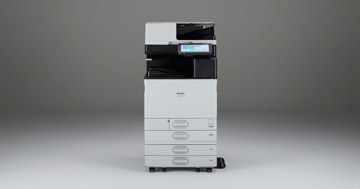 リコー初の70枚/分高速出力、高生産性かつ省スペースを実現したA3
