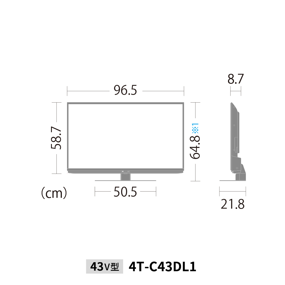 AQUOS 4K DL1ライン | テレビ：シャープ