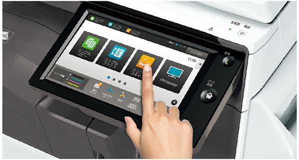 特長-すばやく-｜デジタルフルカラー複合機 MX-3631 / MX-2631｜複合機