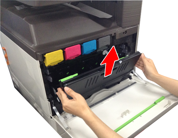 トナー回収容器の交換は、どういう手順で行いますか？｜オフィス