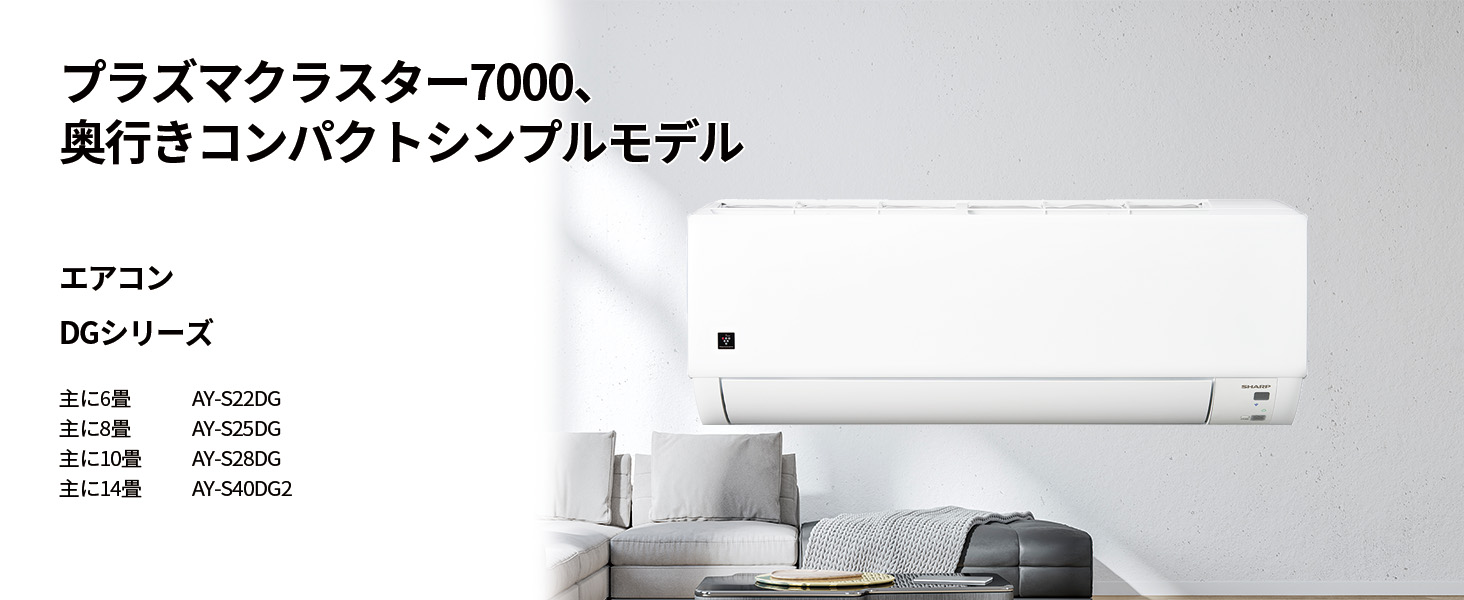 シャープ エアコン 10畳 プラズマクラスター スタンダード S-DG