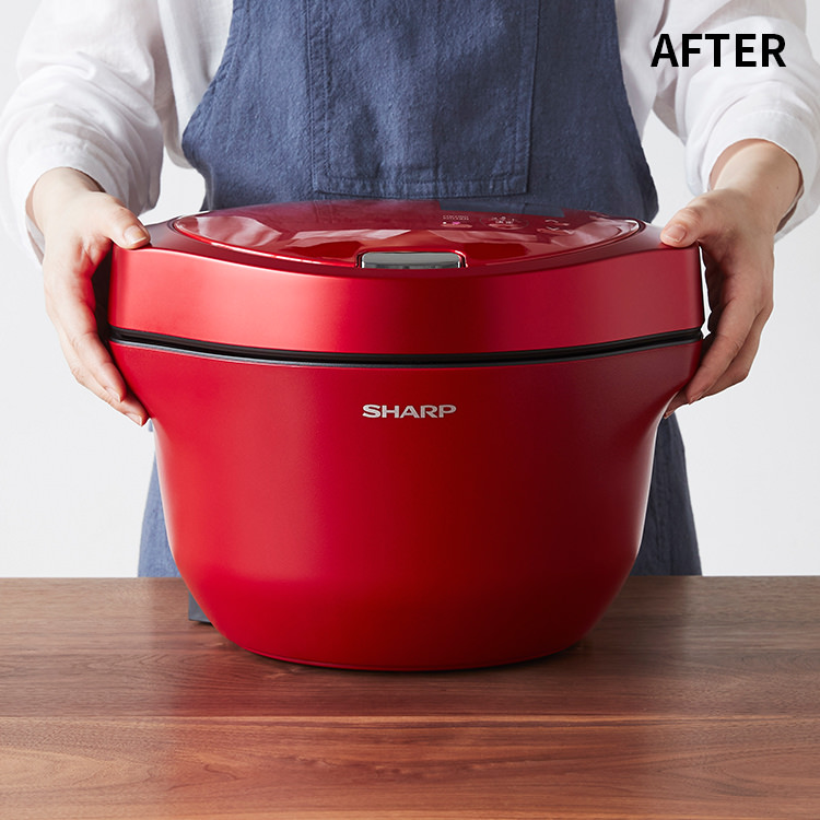 使いやすさ・お手入れ | KN-HW24G | ヘルシオ ホットクック：シャープ