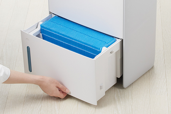 清潔設計 | HV-R120 | プラズマクラスター加湿器：シャープ