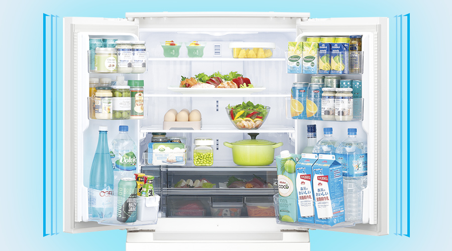 冷蔵室 | SJ-MF43P | 冷蔵庫：シャープ