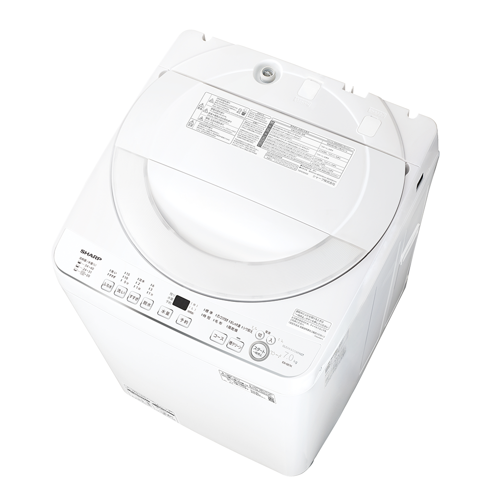 洗濯機：シャープ