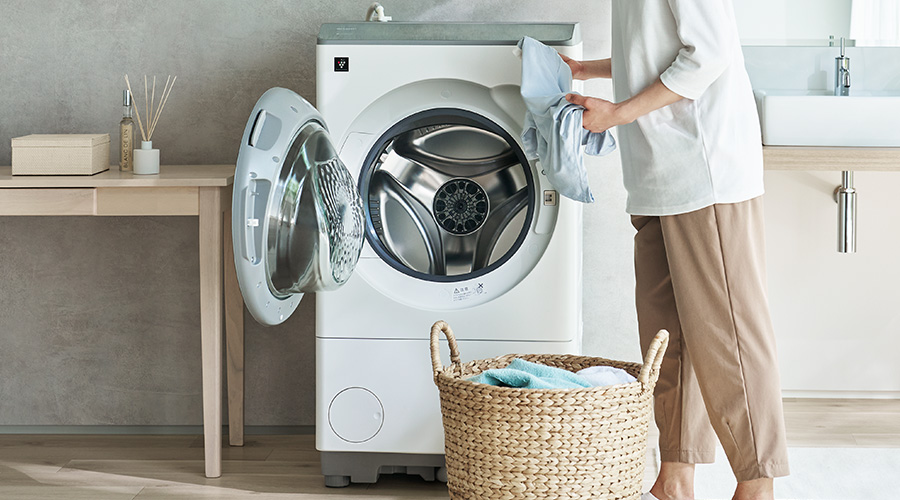 デザイン | ES-12X1 | 洗濯機：シャープ