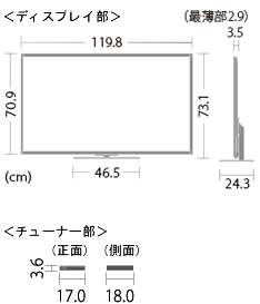 機種別サポート情報（LC-52F5）｜液晶テレビ（AQUOS）｜サポート・お