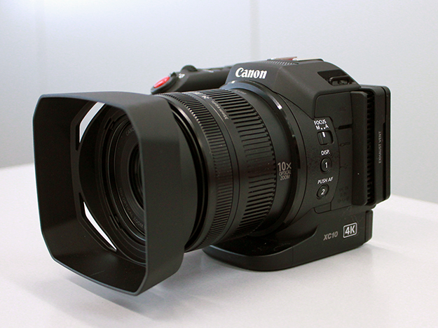 キヤノン、小型軽量な業務用4Kビデオカメラ「XC10」を発表 - PRONEWS