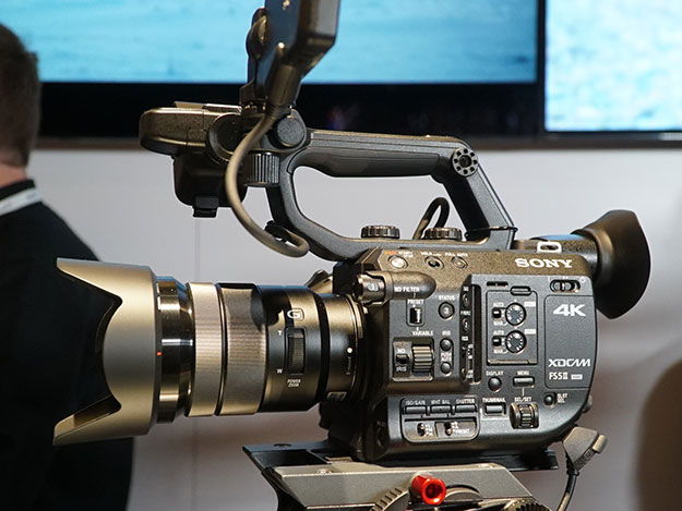 NAB2018]ソニー、RAW出力による4K120fpsスローモーション対応のレンズ