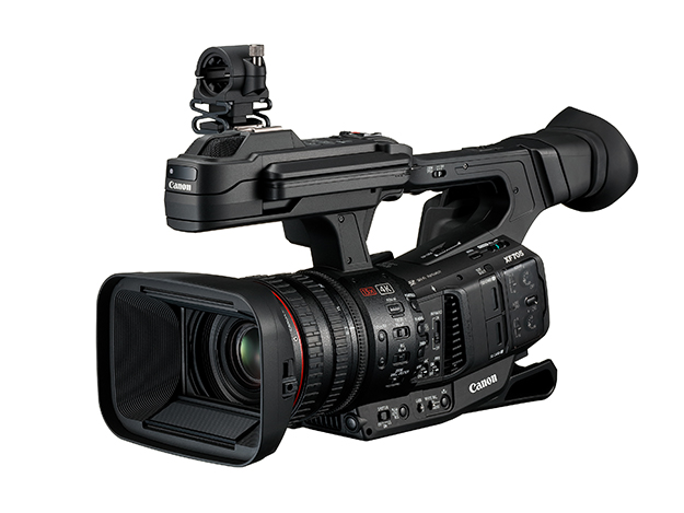 IBC2018]キヤノン、4K60P 4:2:2 10bit HDR映像をSDカードに記録可能な