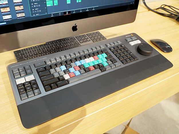 NAB2019]ブラックマジックデザイン、DaVinci Resolve専用の編集キー