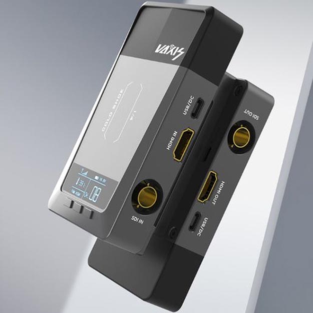 VANLINKS、VaxisのSDI/HDMI対応ワイヤレス映像伝送トランスミッター