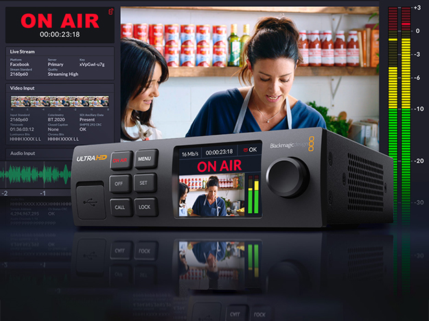 ブラックマジックデザイン、「Blackmagic Web Presenter 4K」発売。H