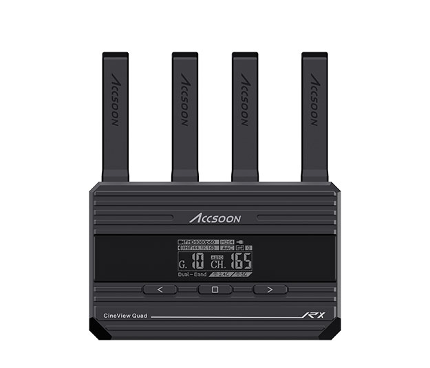 Accsoon、「CineView Quad」発表。コンパクトなSDI/HDMIデュアルバンド
