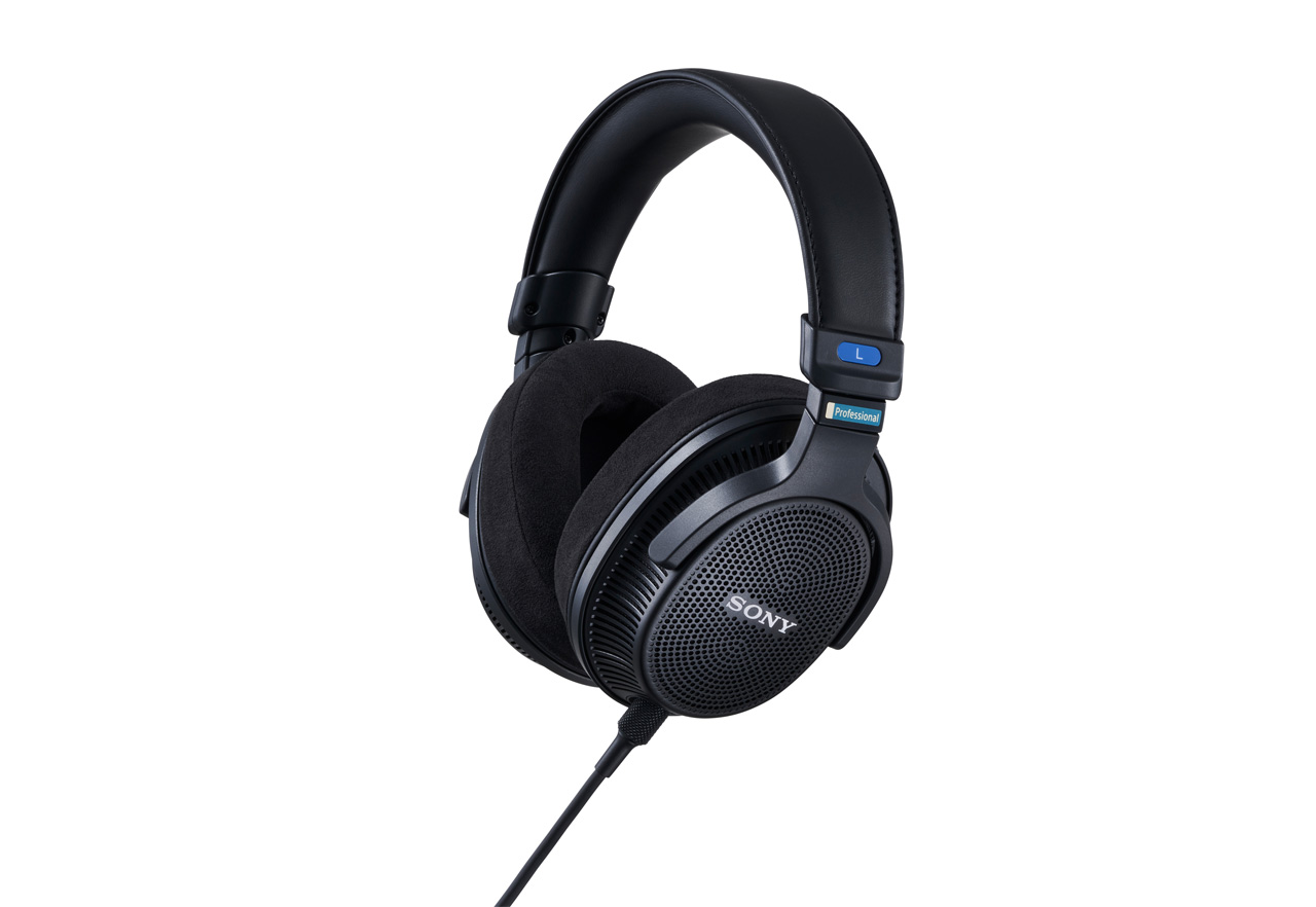 ソニー、クリエイター向け背面開放型モニターヘッドホン「MDR-MV1