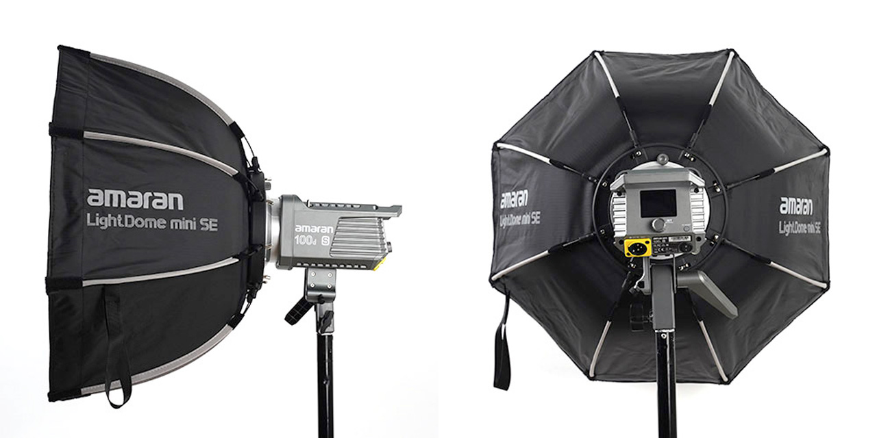 Aputure、amaranの「Light dome mini SE」「Spotlight SE」発売