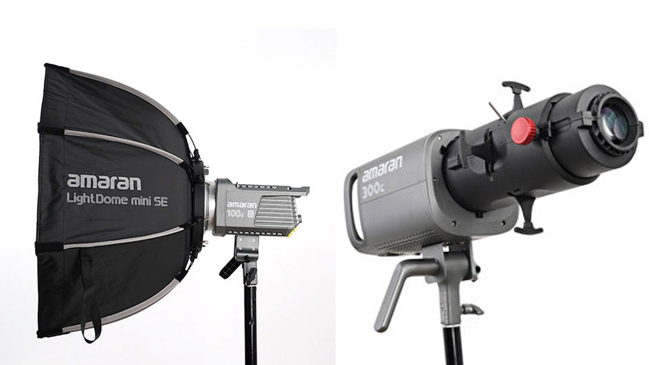 Aputure、amaranの「Light dome mini SE」「Spotlight SE」発売