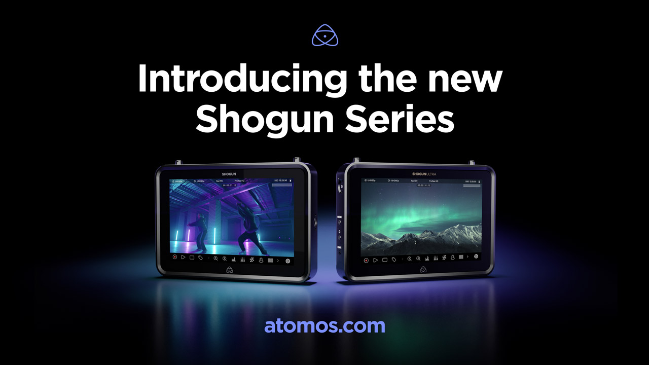 Atomos、新Shogunシリーズ発表。7インチモニターレコーダーのフラッグ