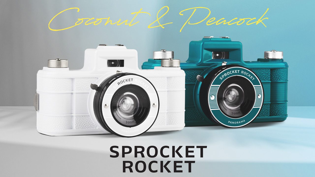 ロモグラフィー、35mmパノラマフィルムカメラ「Sprocket Rocket」に新