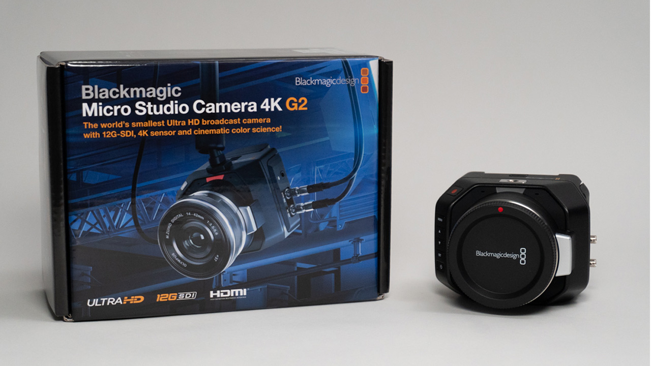 Blackmagic Design「Blackmagic Micro Studio Camera 4K G2」レビュー