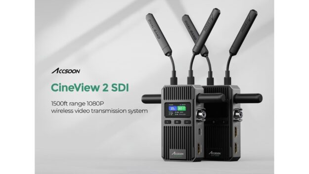 Accsoon、ワイヤレスビデオトランスミッター「CineView 2 SDI」発表